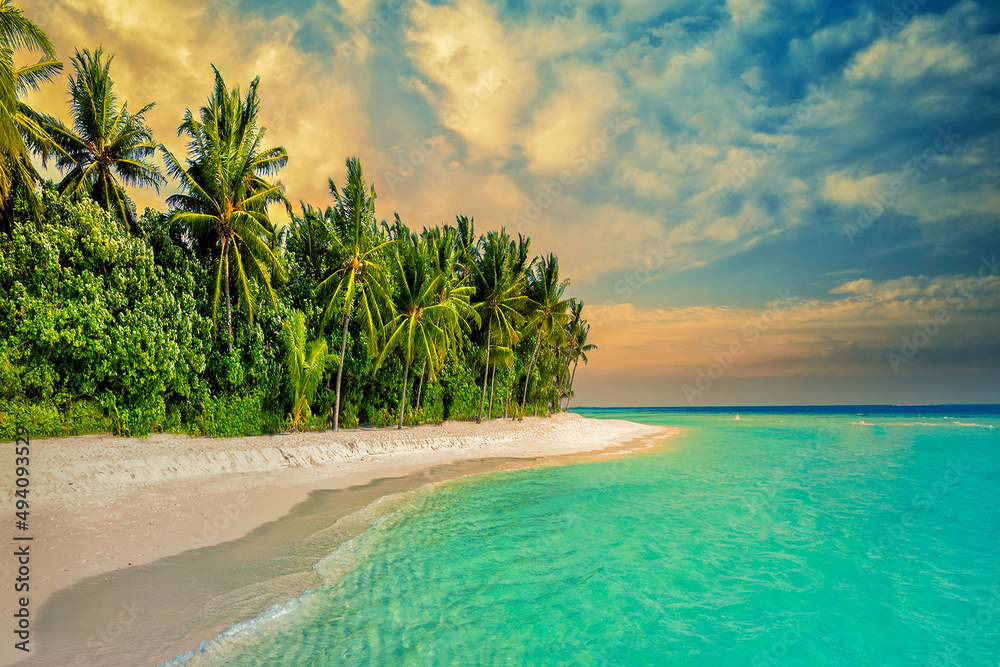 Obraz premium Maldives Islands Tropical