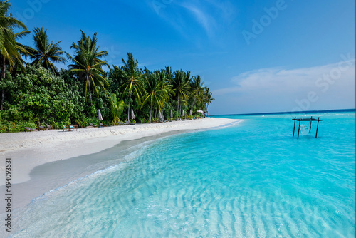 Fototapeta Naklejka Na Ścianę i Meble -  Maldives Islands Tropical