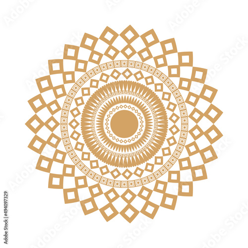 mandala decoration detailed