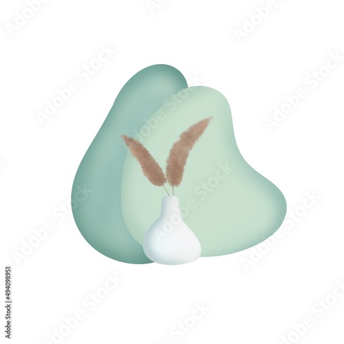 easter bunny with eggs