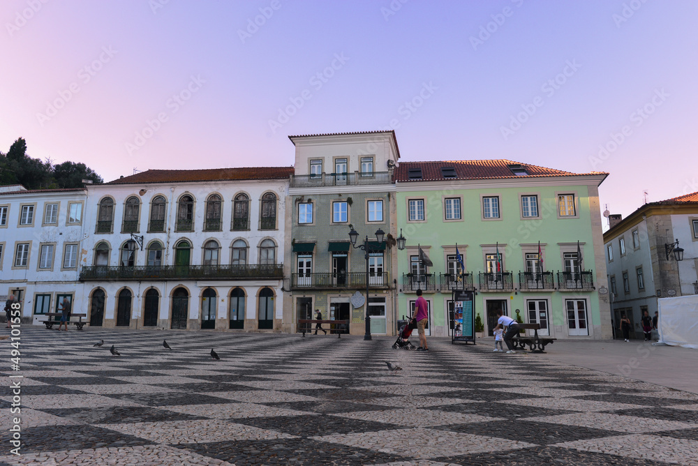 Praça da República in Tomar, Portugal