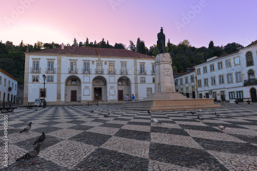 Das Rathaus von Tomar, Portugal 