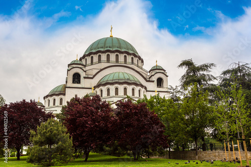 Orthodox church of Saint Sava in Belgrade, Serbia