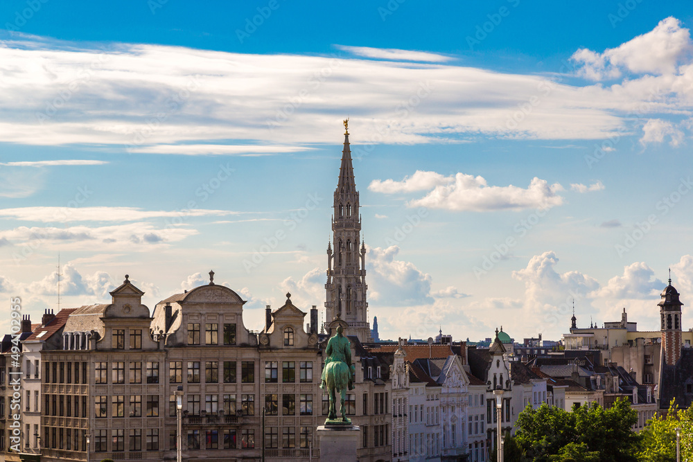Obraz premium Cityscape of Brussels