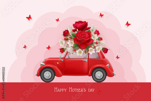 Mothers day greeting card