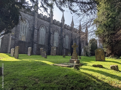 Cemetery of St. Columba's Church, Swords, Dublin, Ireland