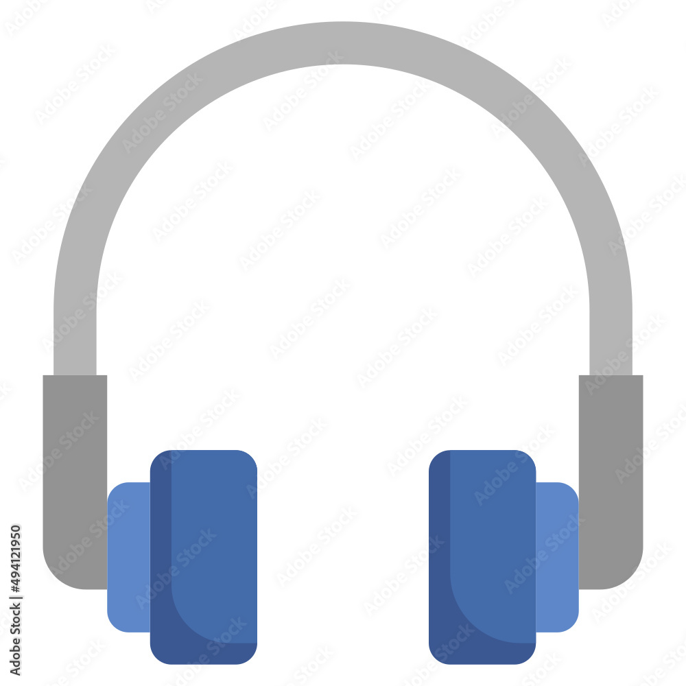HEADPHONE flat icon,linear,outline,graphic,illustration HEADPHONE flat icon,linear,outline,graphic,illustration