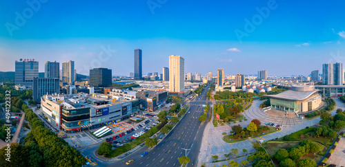 Urban scenery of Jiangyin City, Jiangsu Province, China © Weiming