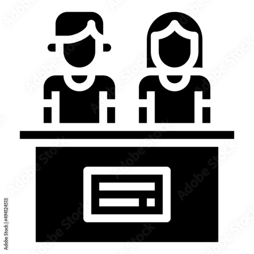 JURY glyph icon,linear,outline,graphic,illustration