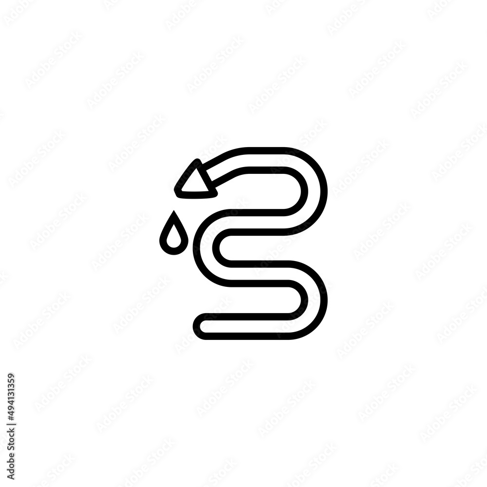 water hose icon vector design templates water hose icon vector design templates