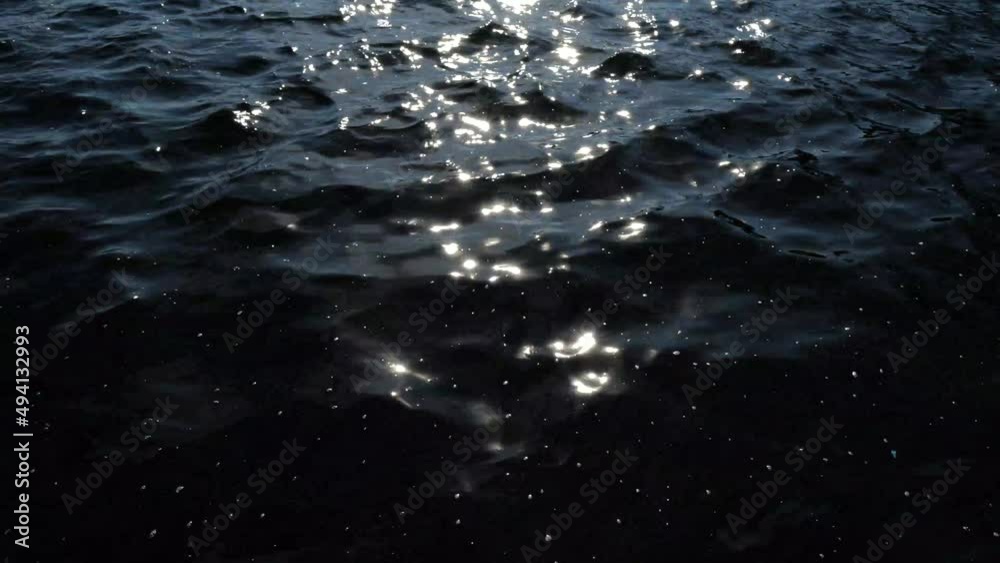 Blurred waves with the sunlight Blurred waves with the sunlight