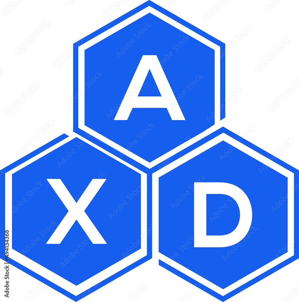 AXD letter logo design on White background. AXD creative initials letter logo concept. AXD letter design. AXD letter logo design on White background. AXD creative initials letter logo concept. AXD letter design.