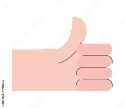 hand thumb up