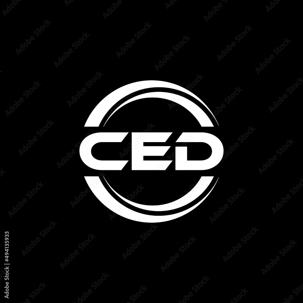 CED letter logo design with black background in illustrator, vector logo modern alphabet font overlap style. calligraphy designs for logo, Poster, Invitation, etc. CED letter logo design with black background in illustrator, vector logo modern alphabet font overlap style. calligraphy designs for logo, Poster, Invitation, etc.
