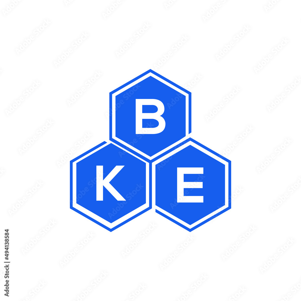 BKE letter logo design on White background. BKE creative initials letter logo concept. BKE letter design. BKE letter logo design on White background. BKE creative initials letter logo concept. BKE letter design.