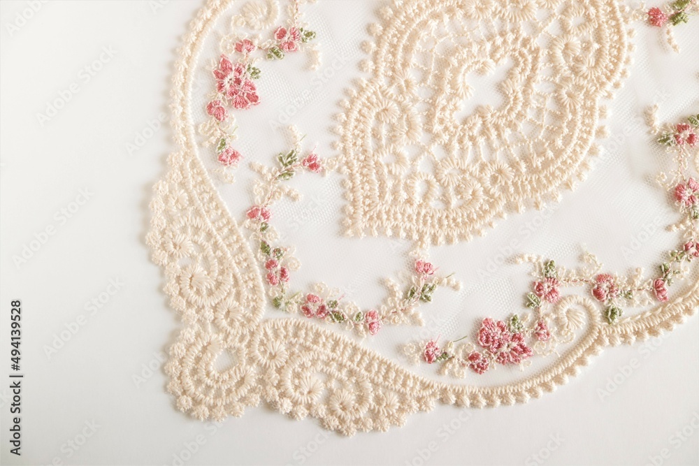 Obraz premium material reminiscent of a wedding white race