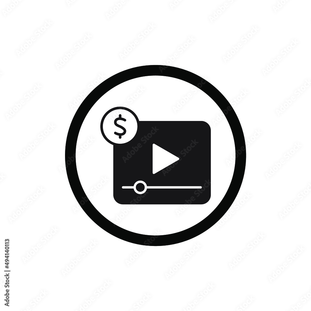 monetization icons symbol vector elements for infographic web monetization icons symbol vector elements for infographic web
