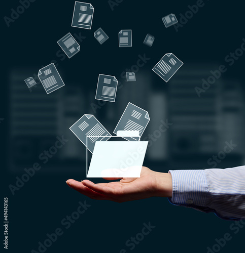 The concept of document flow in the company, the transition to paperless technology. Electronic document management, reduction of bureaucracy