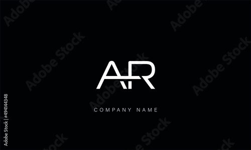 AR, RA, AR, Letters Logo Monogram