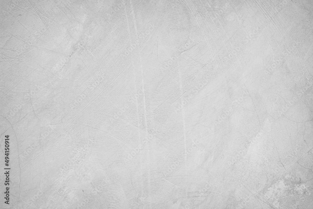 White polished concrete wall texture background, Abstract vintage gray natural grunge.