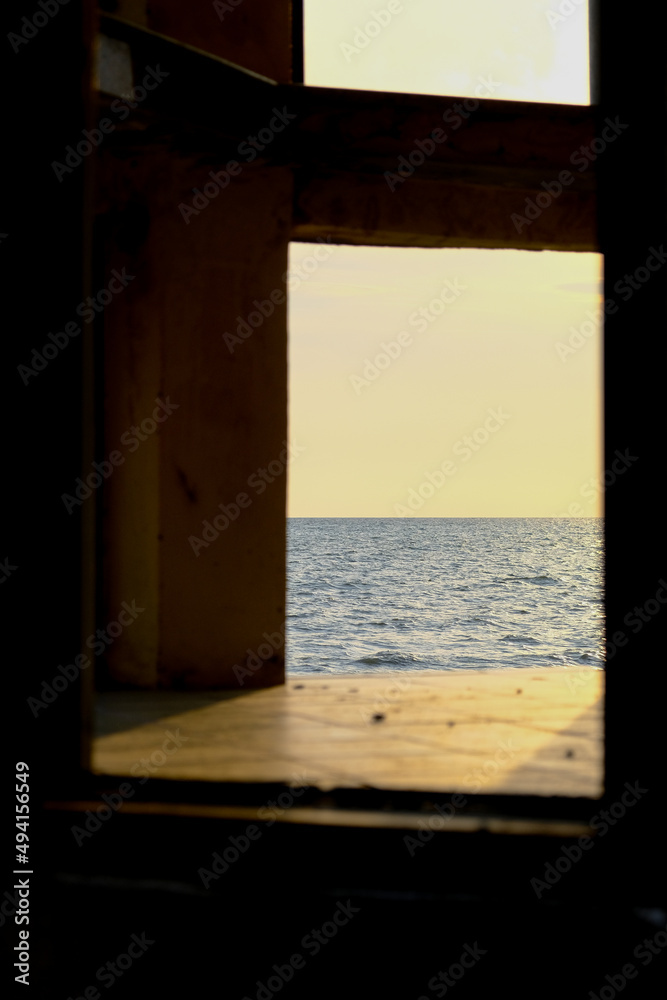 window in the sea