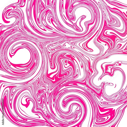 Handdrawn cool expressive abstract digital pink and white modern style pattern good for design print for phone screens