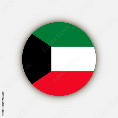 Country Kuwait. Kuwait flag. Vector illustration. Free Download Country Kuwait. Kuwait flag. Vector illustration. - GFXLoad