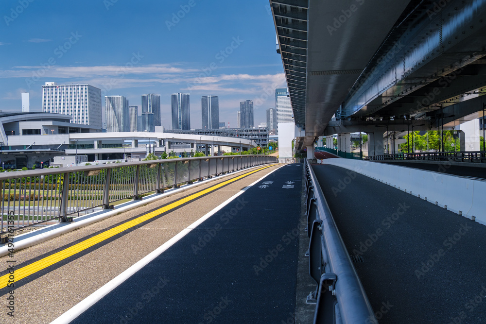 Fototapeta premium 豊洲の首都高速