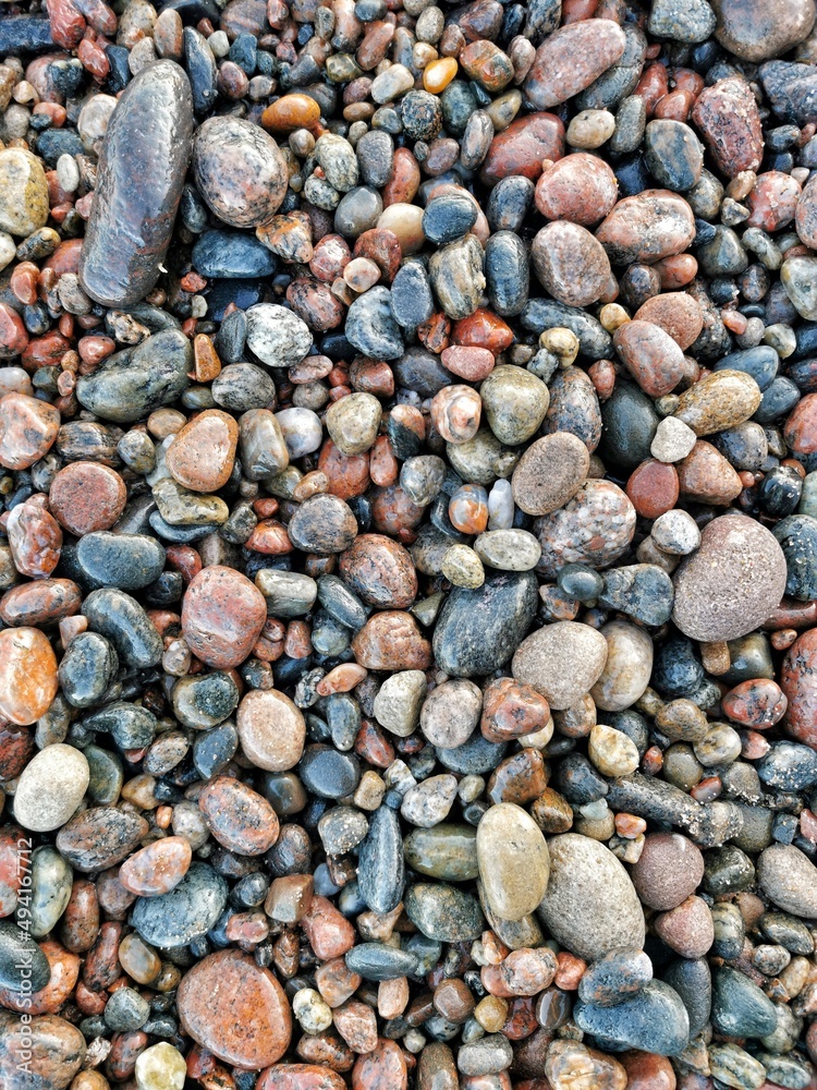 pebbles on the beach close-up pebbles on the beach close-up