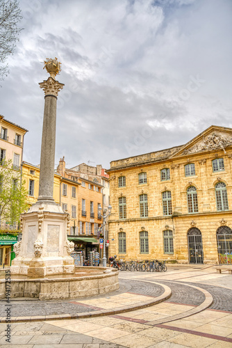 Aix-en-Provence, France, Historical center © mehdi33300