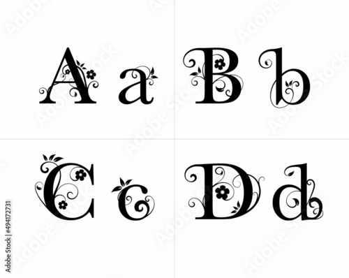 Sed of Decorative Alphabet