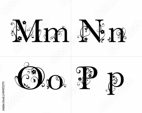 Sed of Decorative Alphabet