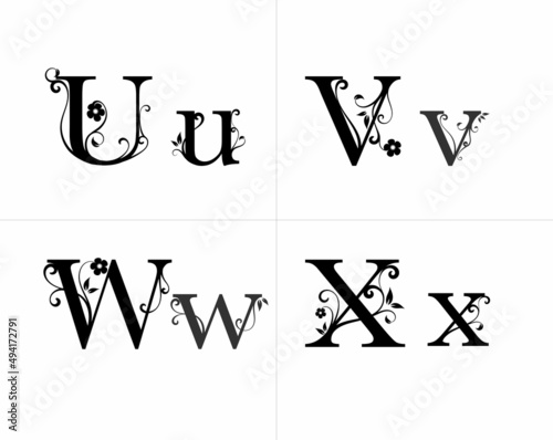 Sed of Decorative Alphabet