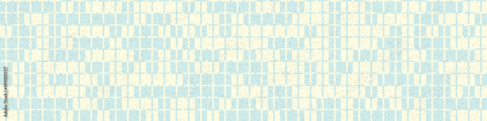 Fototapeta premium Abstract Geometric Pattern generative computational art illustration