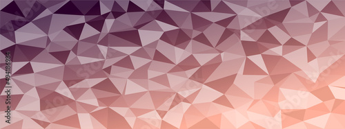 low poly abstract modern background. bright colors chaotic triangles of variable size and rotation. Minimalist layout for business card landing page wallpaper website brochure. Trendy vector eps10