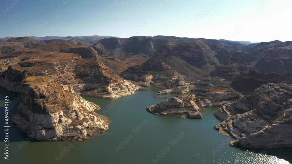 Aerial, River Tigris, Batman Mardin Yolu, Turkey Aerial, River Tigris, Batman Mardin Yolu, Turkey