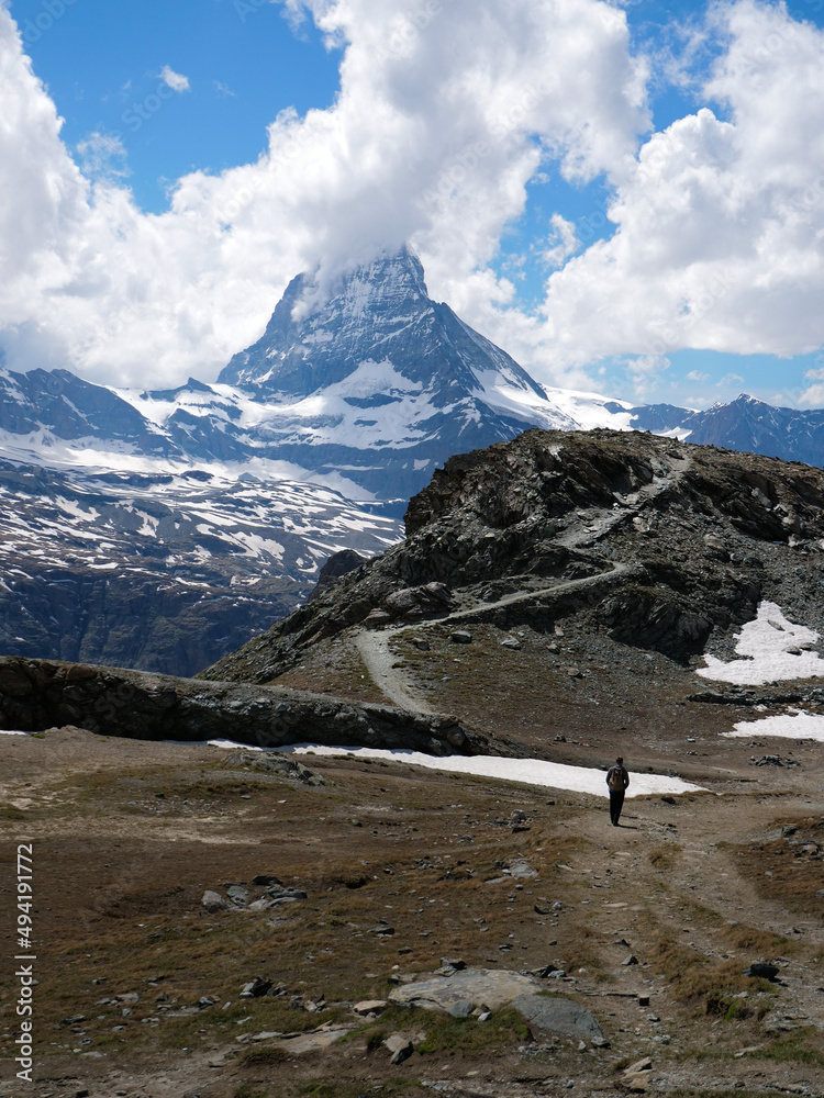Matterhorn - obrazy, fototapety, plakaty 