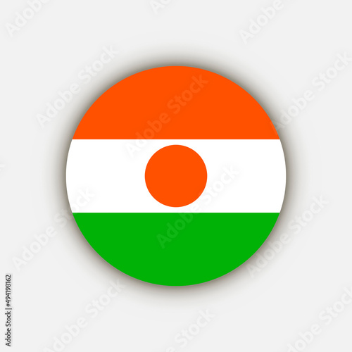 Country Niger. Niger flag. Vector illustration. Free Download Country Niger. Niger flag. Vector illustration. - GFXLoad