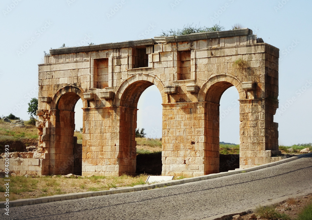 Arch of Modestus at Patara - Lycia, Turkey
