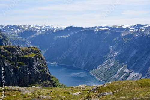 lake in the mountains