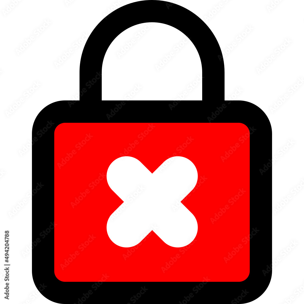 lock password icon vector lock password icon vector