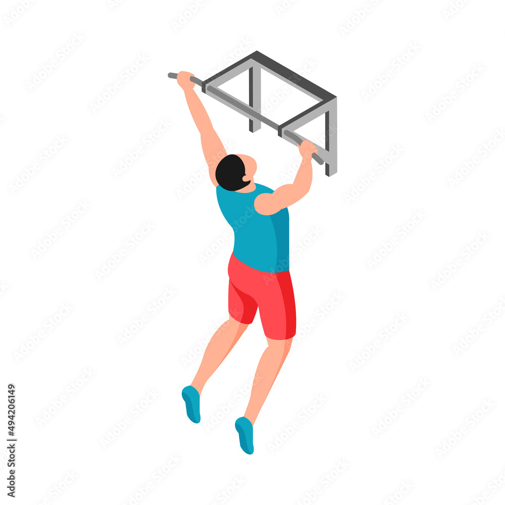 Pull Ups Bar Composition