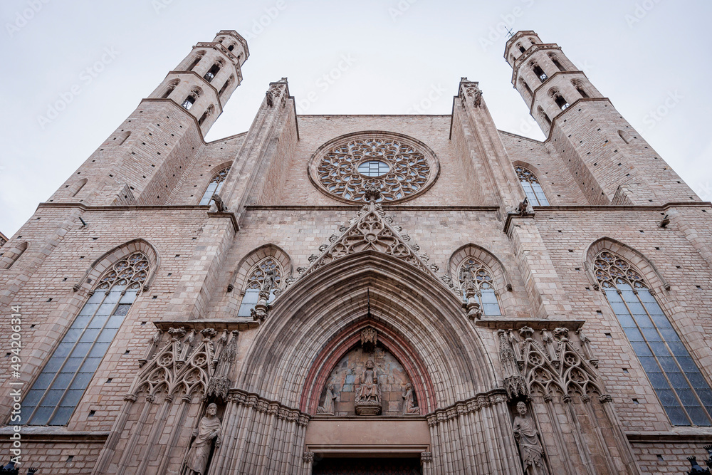 Iglesia Santa Maria del Mar, El Born, Barcelona