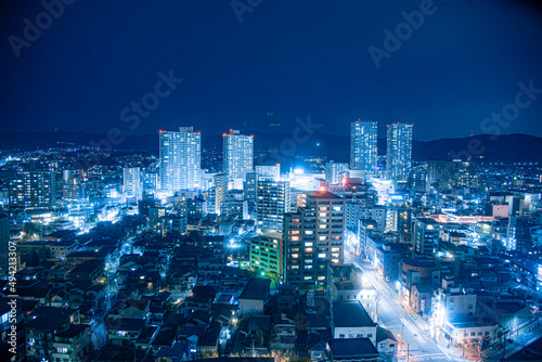 Canvas Print 夜の街