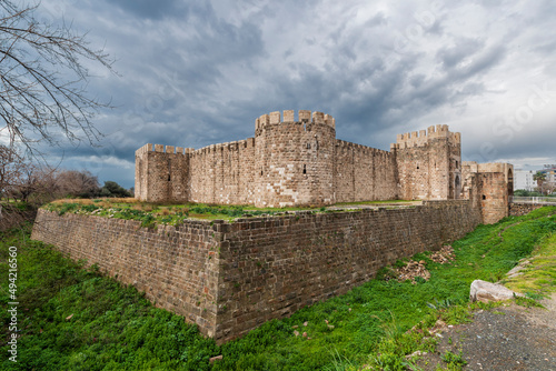 Payas Castle and Sokollu Mehmet Pasha Complex view in Hatay Province of Turkey  photo