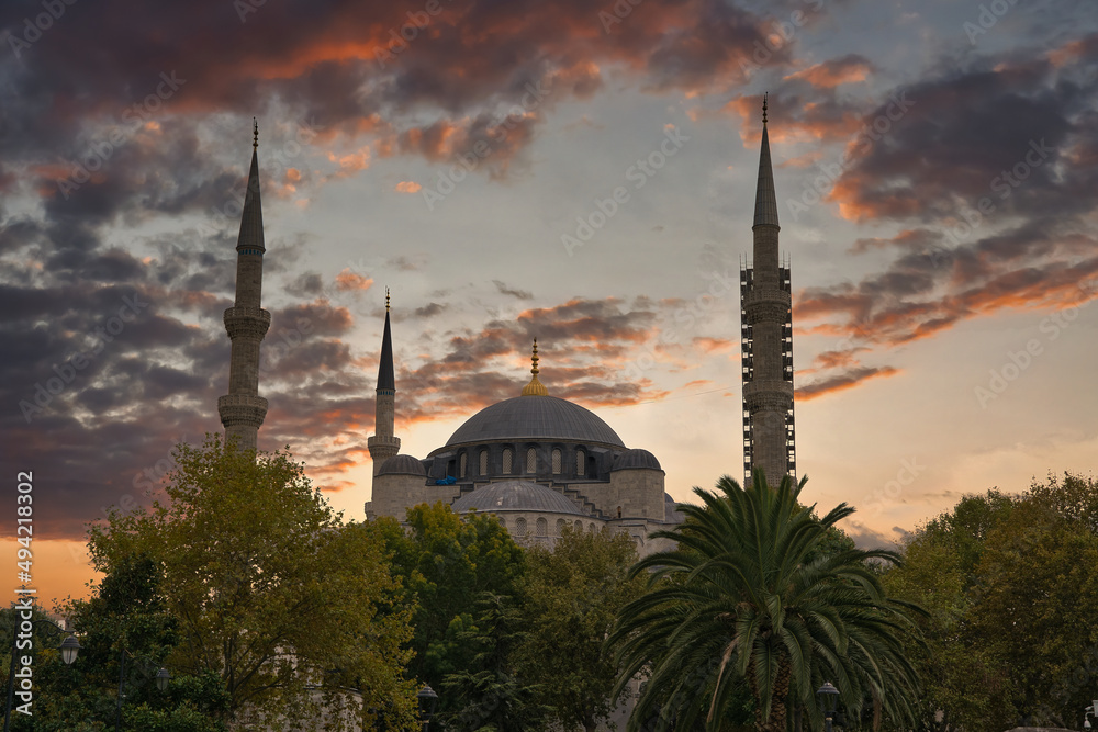 Obraz premium Istanbul Hagia Sofia Moschee