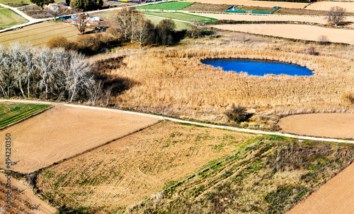 Laguna de San Galindo en Chinchón. Madrid. España. photo