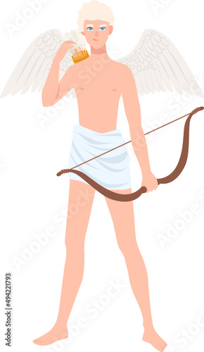 Eros or Cupid God or Deity of Love and Passion