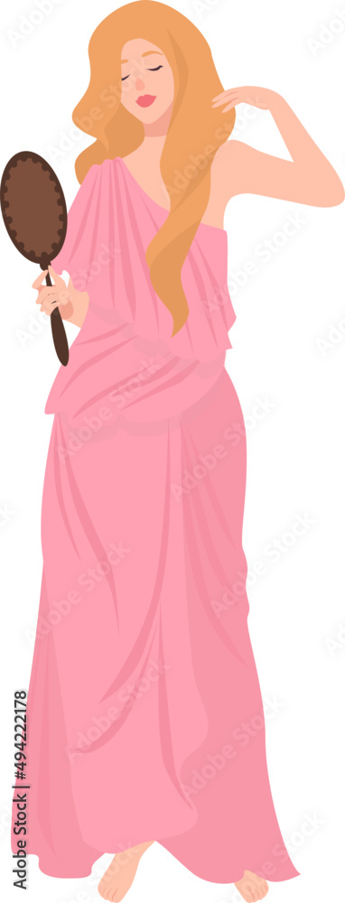 Aphrodite or Venus Goddess of Love and Beauty Illustration Aphrodite or Venus Goddess of Love and Beauty Illustration