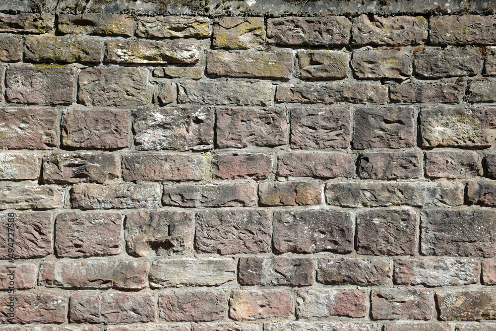 Obraz premium Sandsteinmauer